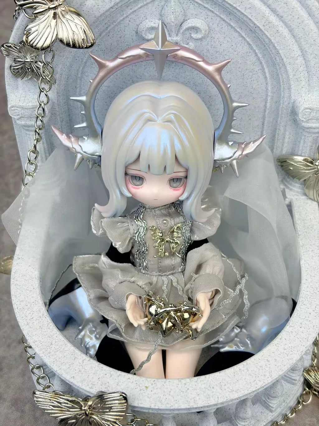 The Luluelf Story Awakening Nature Hang Card Series 1/8 Bjd Action Figure Blind Box