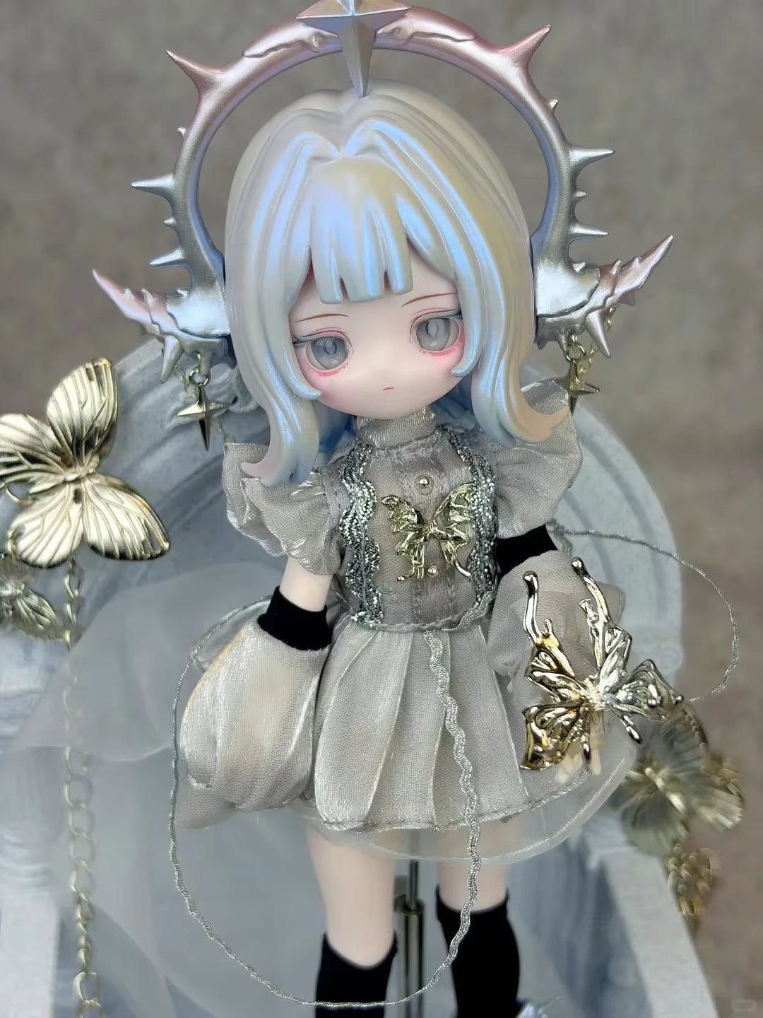 The Luluelf Story Awakening Nature Hang Card Series 1/8 Bjd Action Figure Blind Box