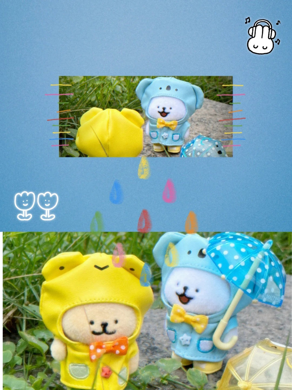 Maltese Rainy Days Series Blind Box