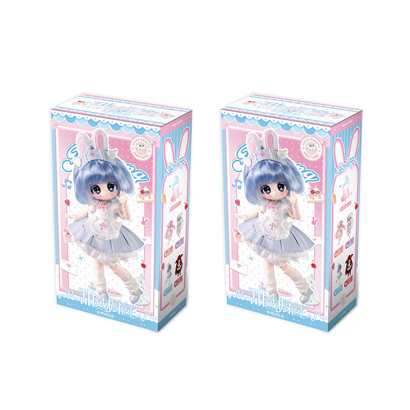 Sweet Velvet Window Series 1/6 Bjd Action Figure Blind Box