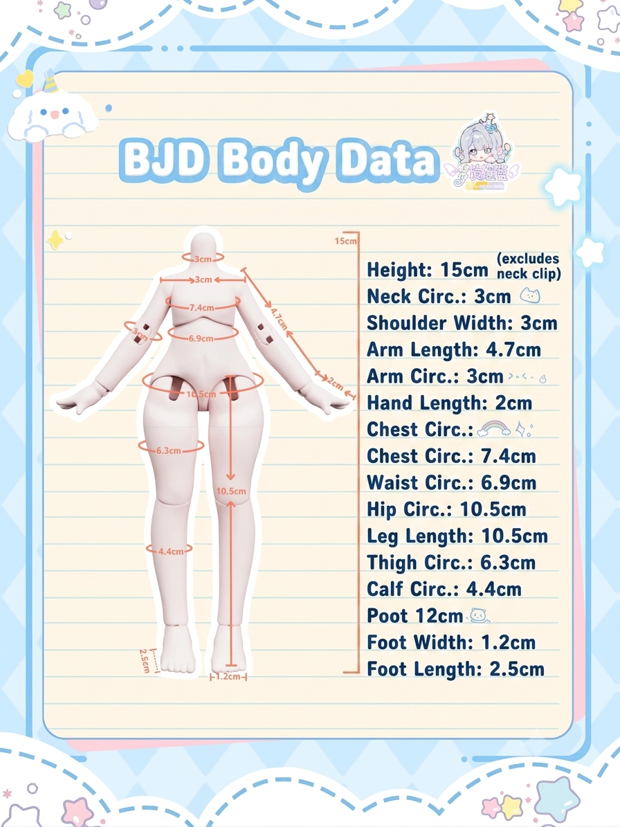 Dream Cradle Series 1/8 Bjd Action Figure Blind Box