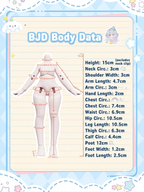 Dream Cradle Series 1/8 Bjd Action Figure Blind Box