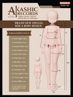 Akashi Record Series Bjd Action Figure Blind Box