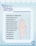 Mia Sweety Series 1/12 Mjd Action Figure Blind Box