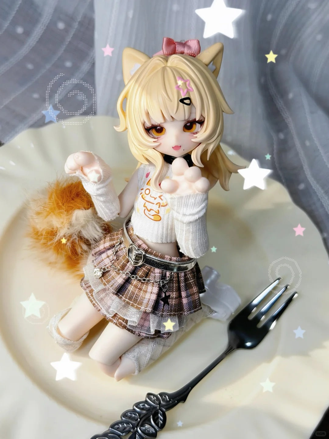 Meow Meow Meow Power Series 1/8 Bjd Action Figure Blind Box