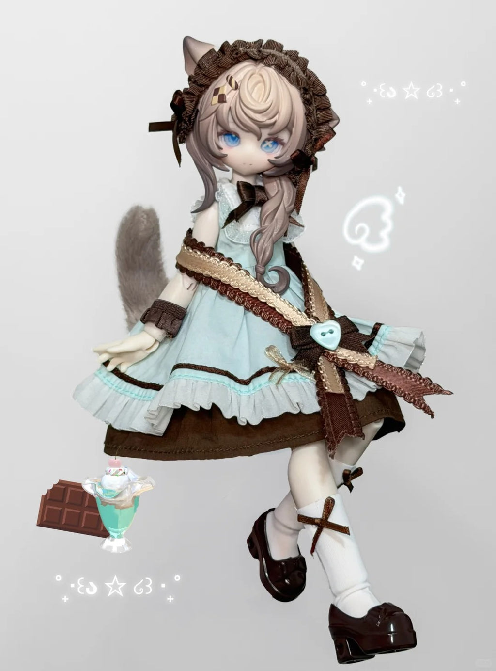 Meow Meow Meow Power Series 1/8 Bjd Action Figure Blind Box