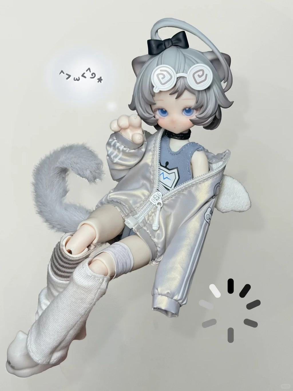 Meow Meow Meow Power Series 1/8 Bjd Action Figure Blind Box