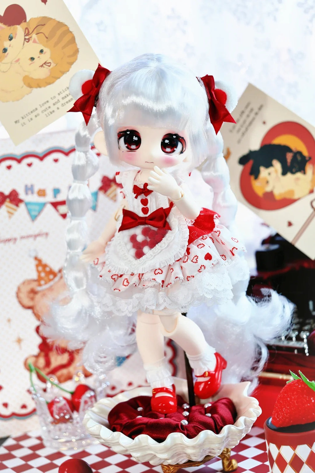 Sweet Velvet Window Series 1/6 Bjd Action Figure Blind Box