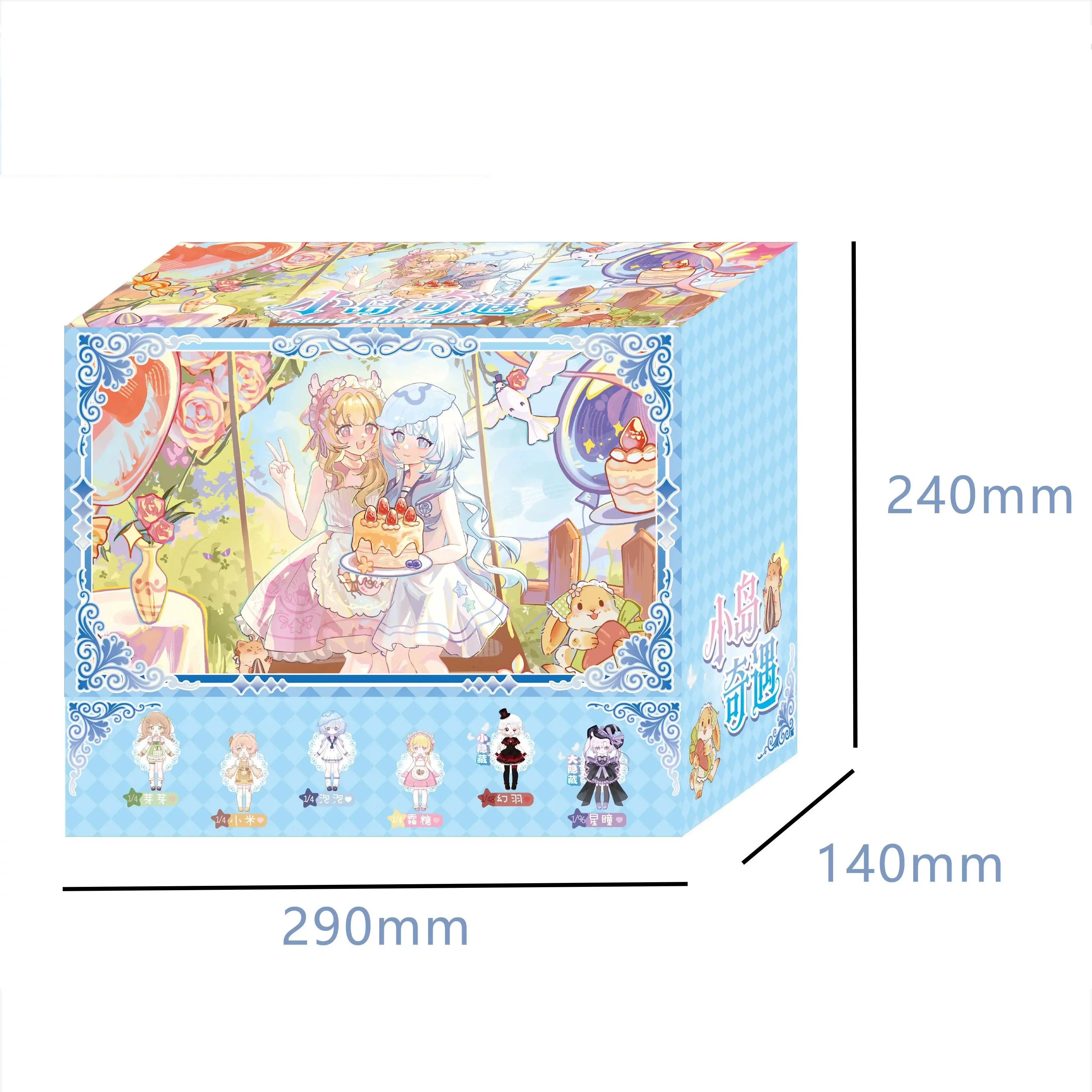 Island Adventure Series 1/12 Bjd Action Figure Blind Box