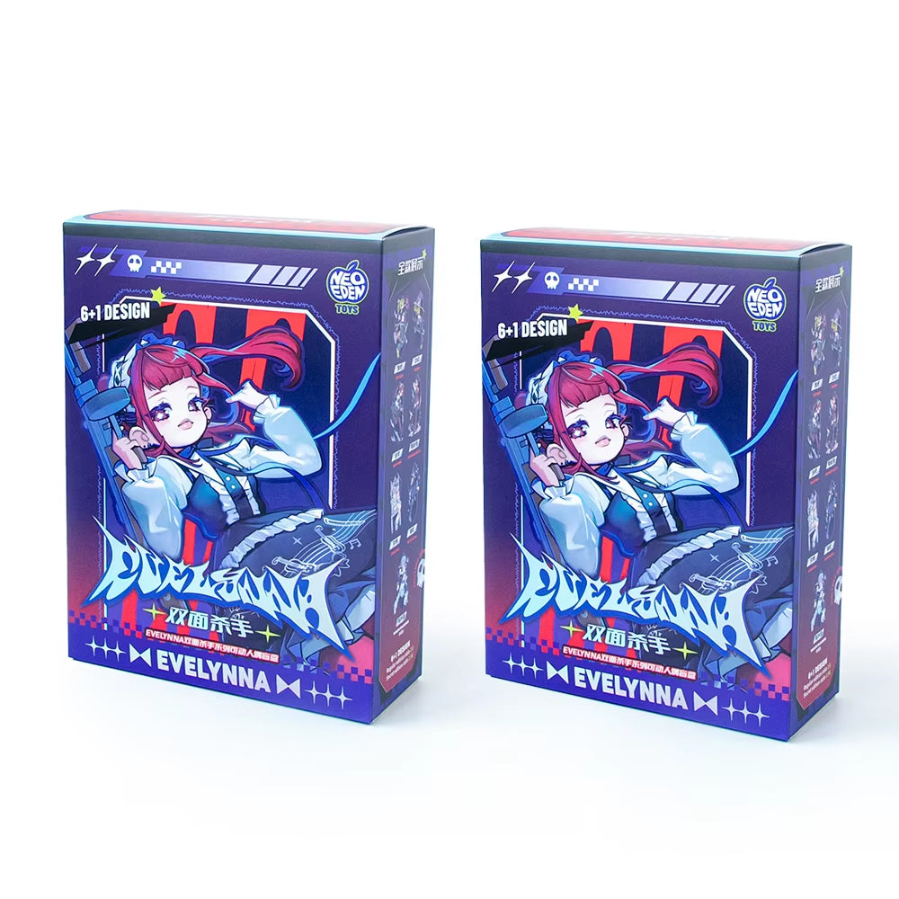 Eve Lynna Double Face Killer Series Mjd Action Figure Blind Box