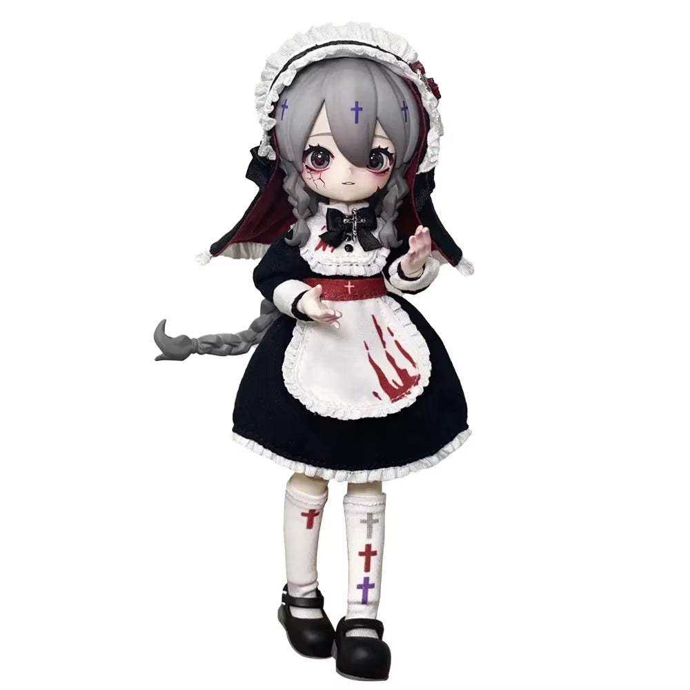 Nyssa Bizarre Nightmare Series 1/12 Bjd Action Figure Blind Box