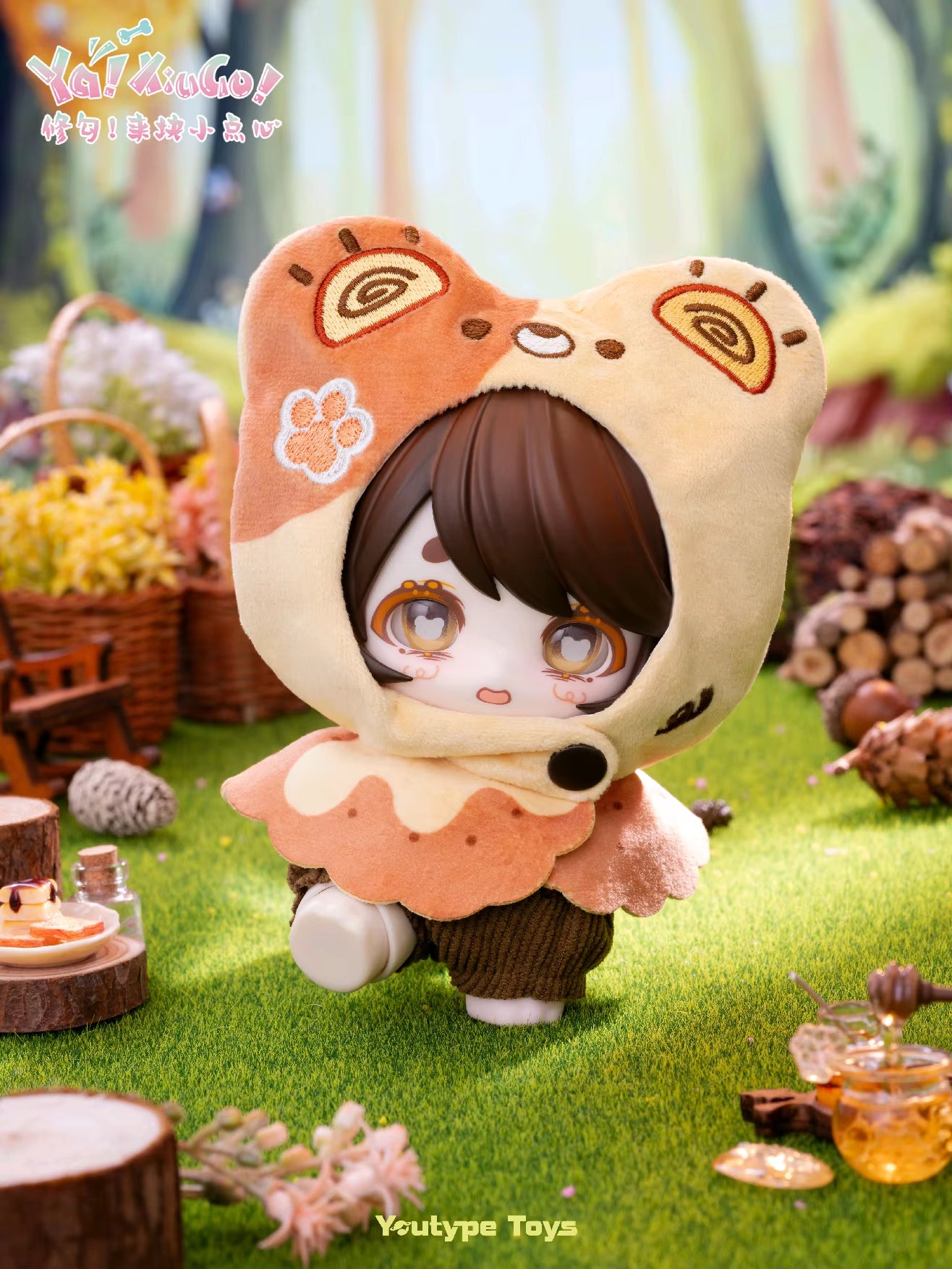 Ya Xiugo Snack Time Series 1/12 Bjd Action Figure Blind Box