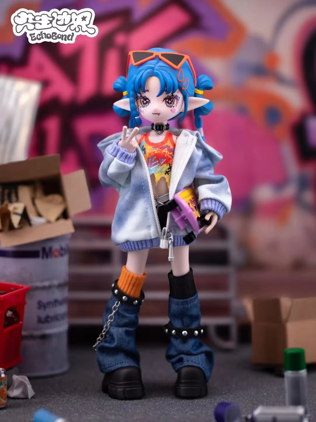 Sparkjoy Echo Bond Series 1/8 Bjd Action Figure Blind Box