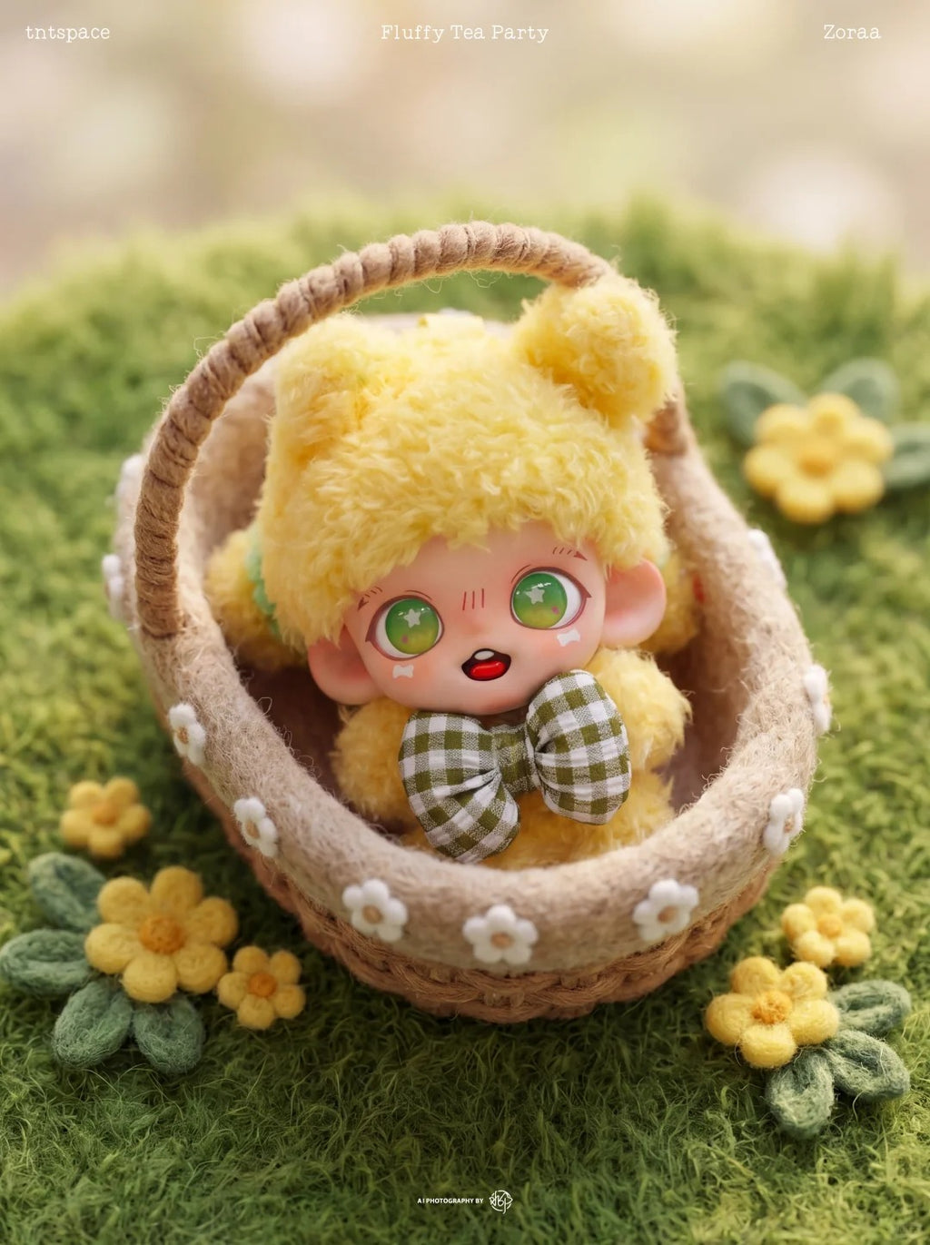 Zoraa Kitty Plush Fluffy Tea Party Series Plush Blind Box